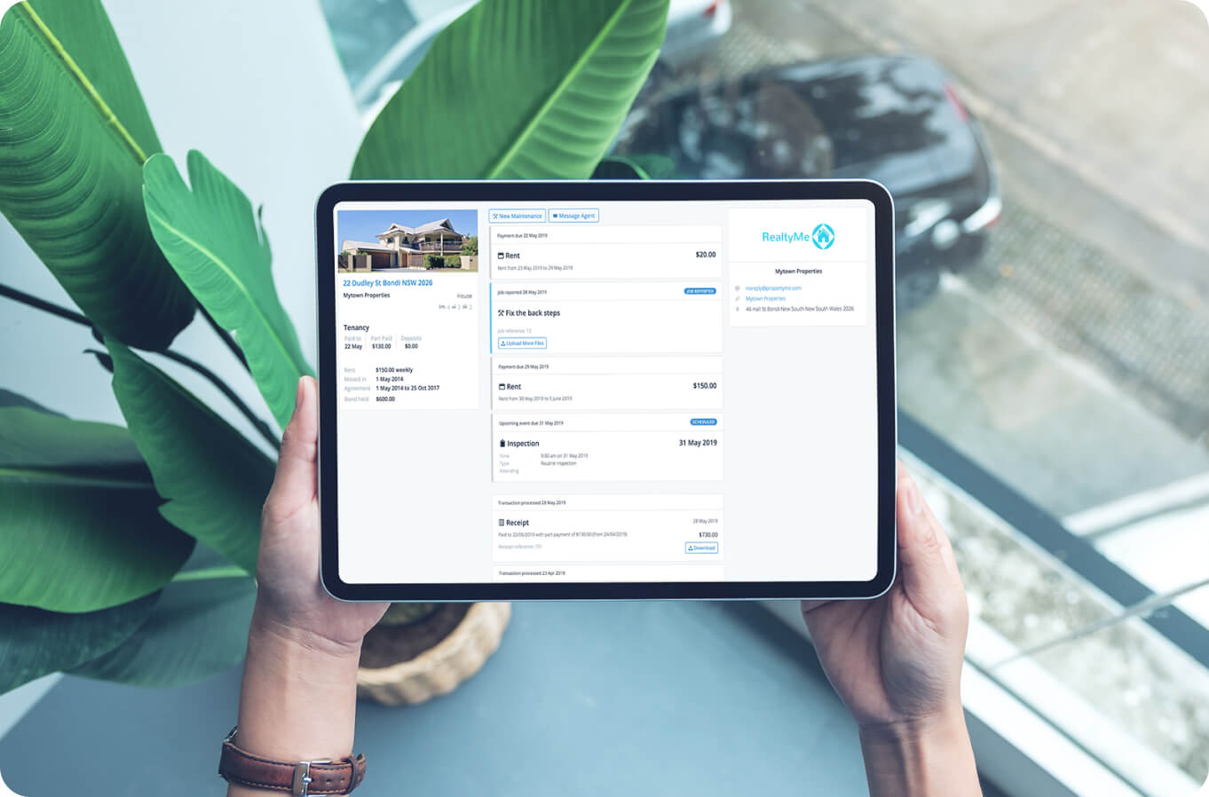 Tenant Access Property Management Software PropertyMe Tenant