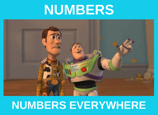 Numbers everywhere