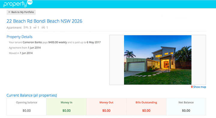 PropertyMe Owners Portal Overview