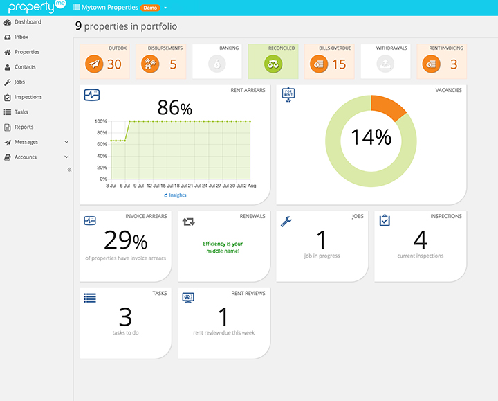 PropertyMe Demo Portfolio