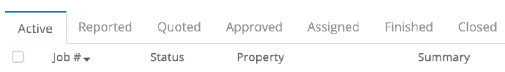 PropertyMe Feature Spotlight Job Status