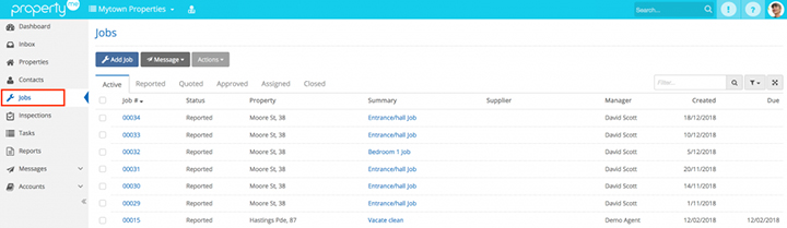 PropertyMe Feature Spotlight Jobs
