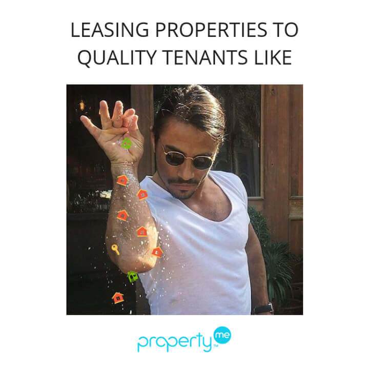 Property Management Memes Salt Bae