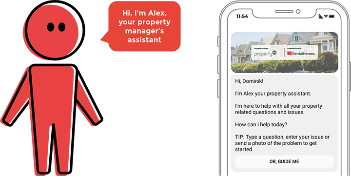 PropertyMe Integrator Spotlight Rental Heroes Alex Chatbot