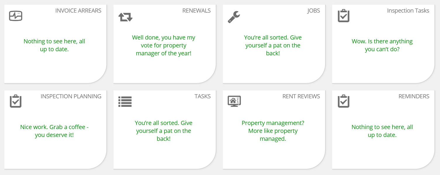 Why Property Managers Love PropertyMe Dashboard Widget Messages Details