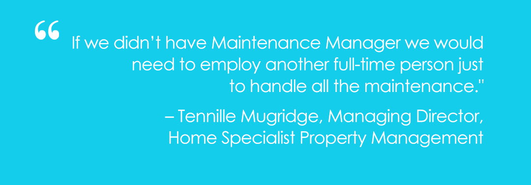 PropertyMe Integrator Spotlight Maintenance Manager quote