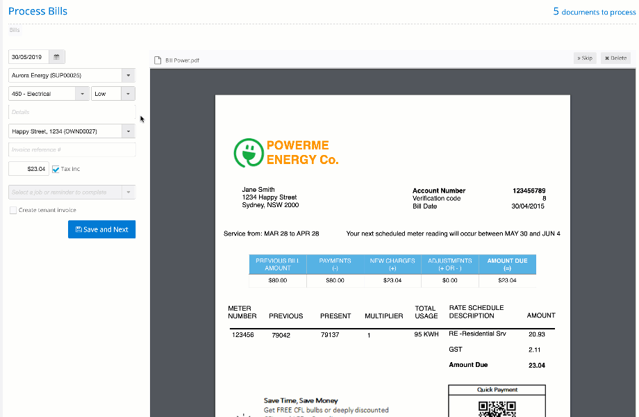 Bpay Example BPAY Batch Export | Cloud Property Software - PropertyMe