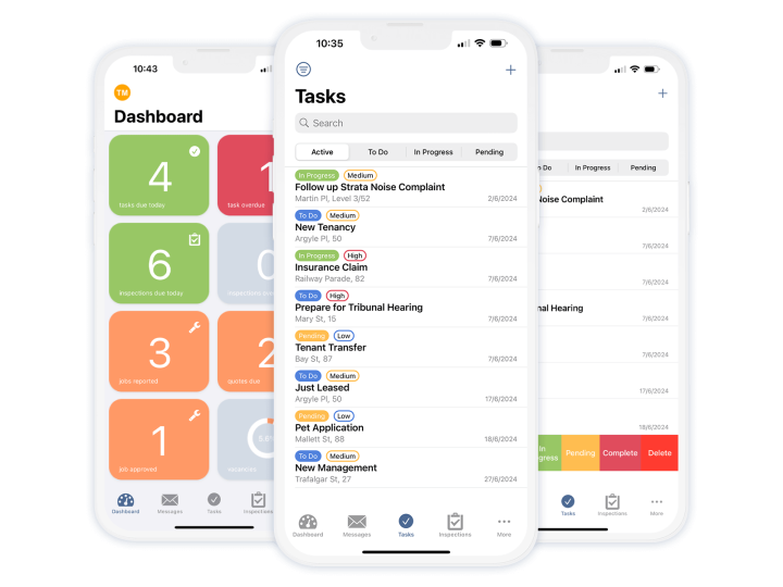 Task Me Tasks, Templates and Checklists - PropertyMe