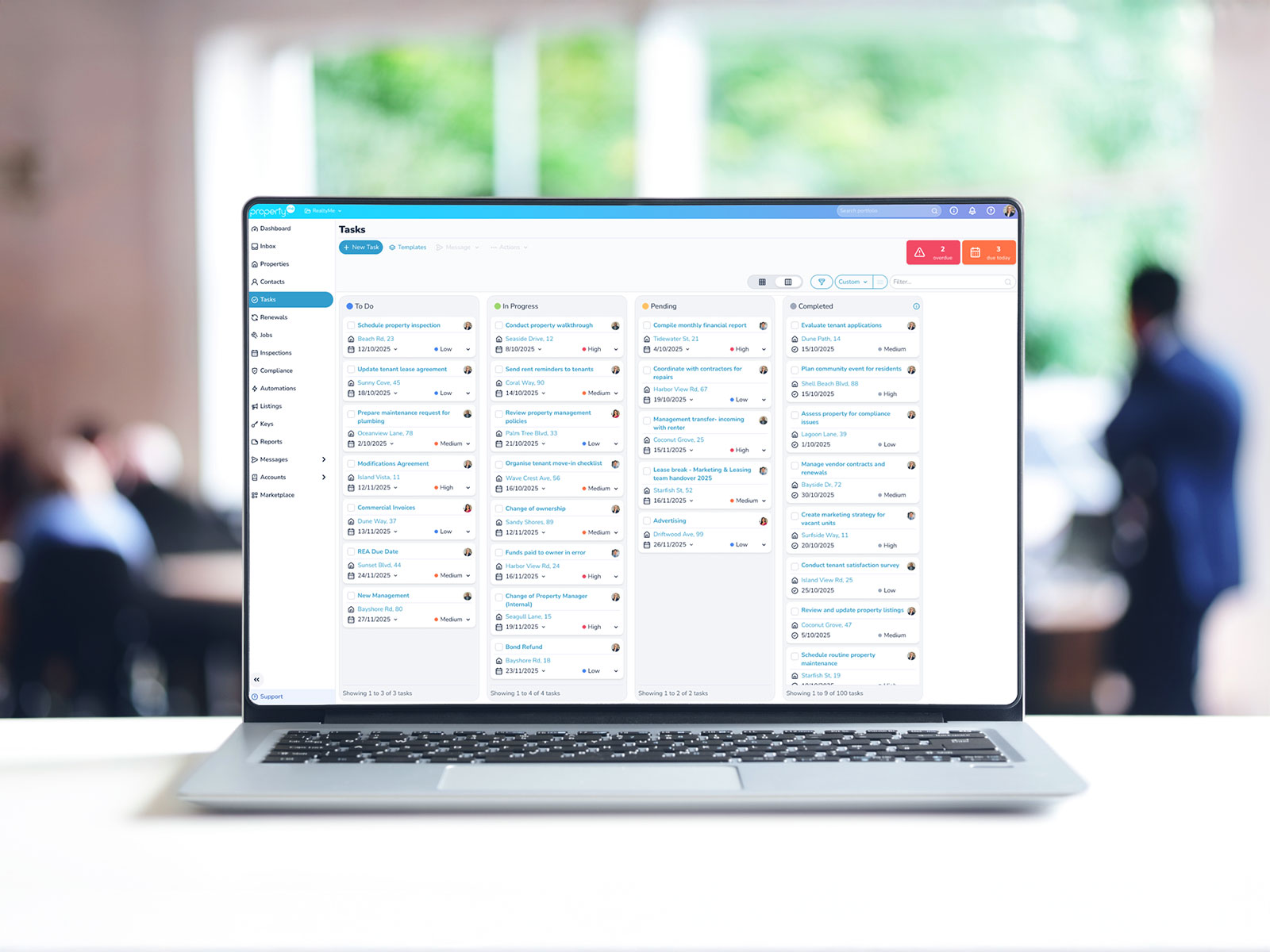 Keep projects flowing with our new Kanban board and improved Tasks list