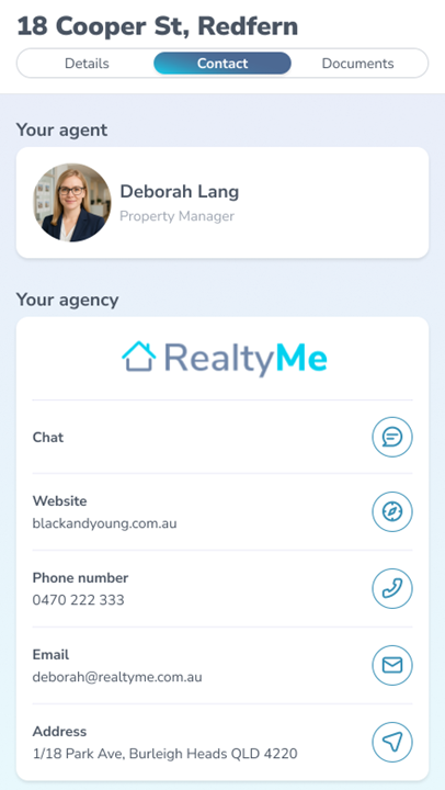 PropertyMe app