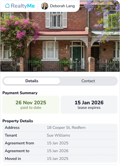 PropertyMe app