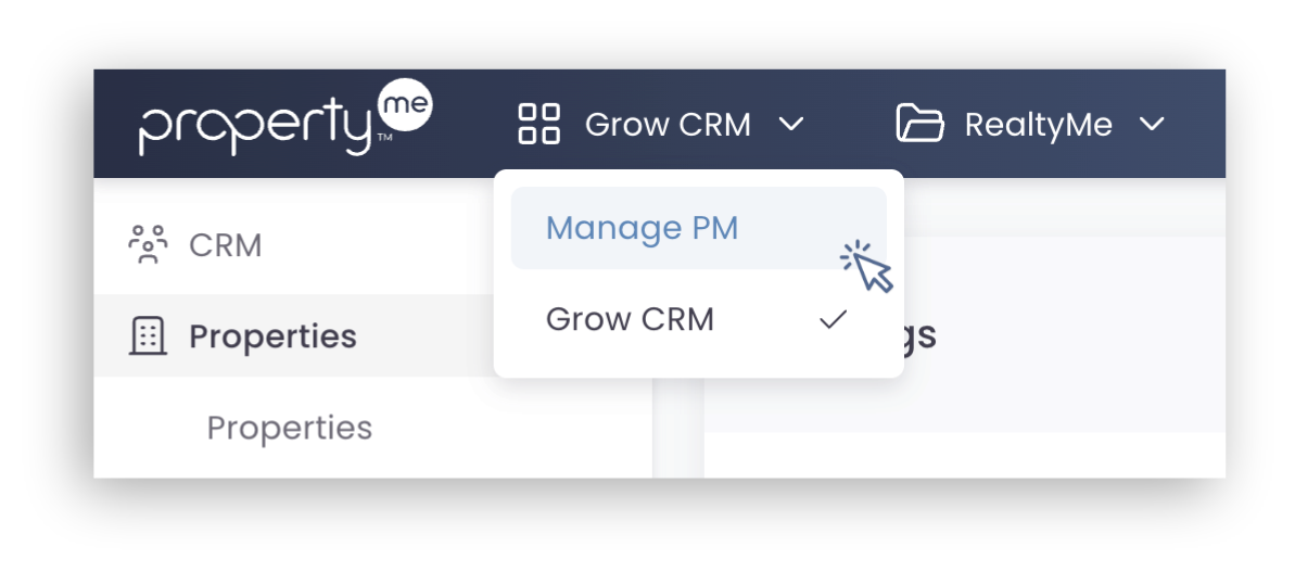PropertyMe switch to Manage PM