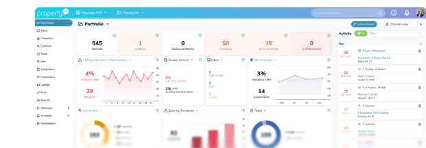 Manage PM with Trust Accounting dashboard
