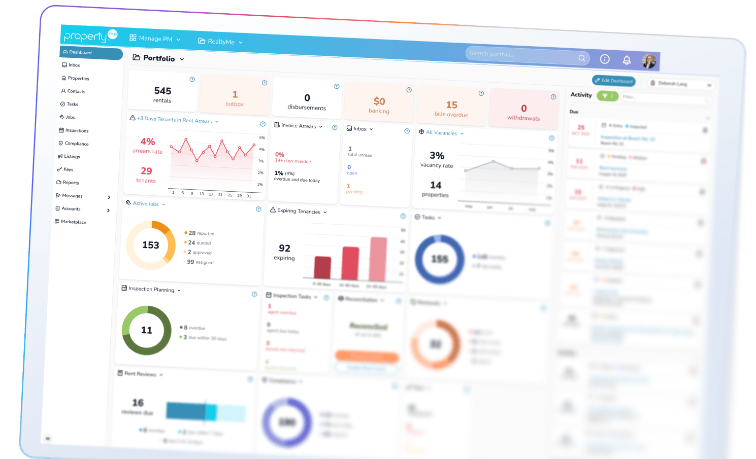 Manage PM Trustless dashboard preview