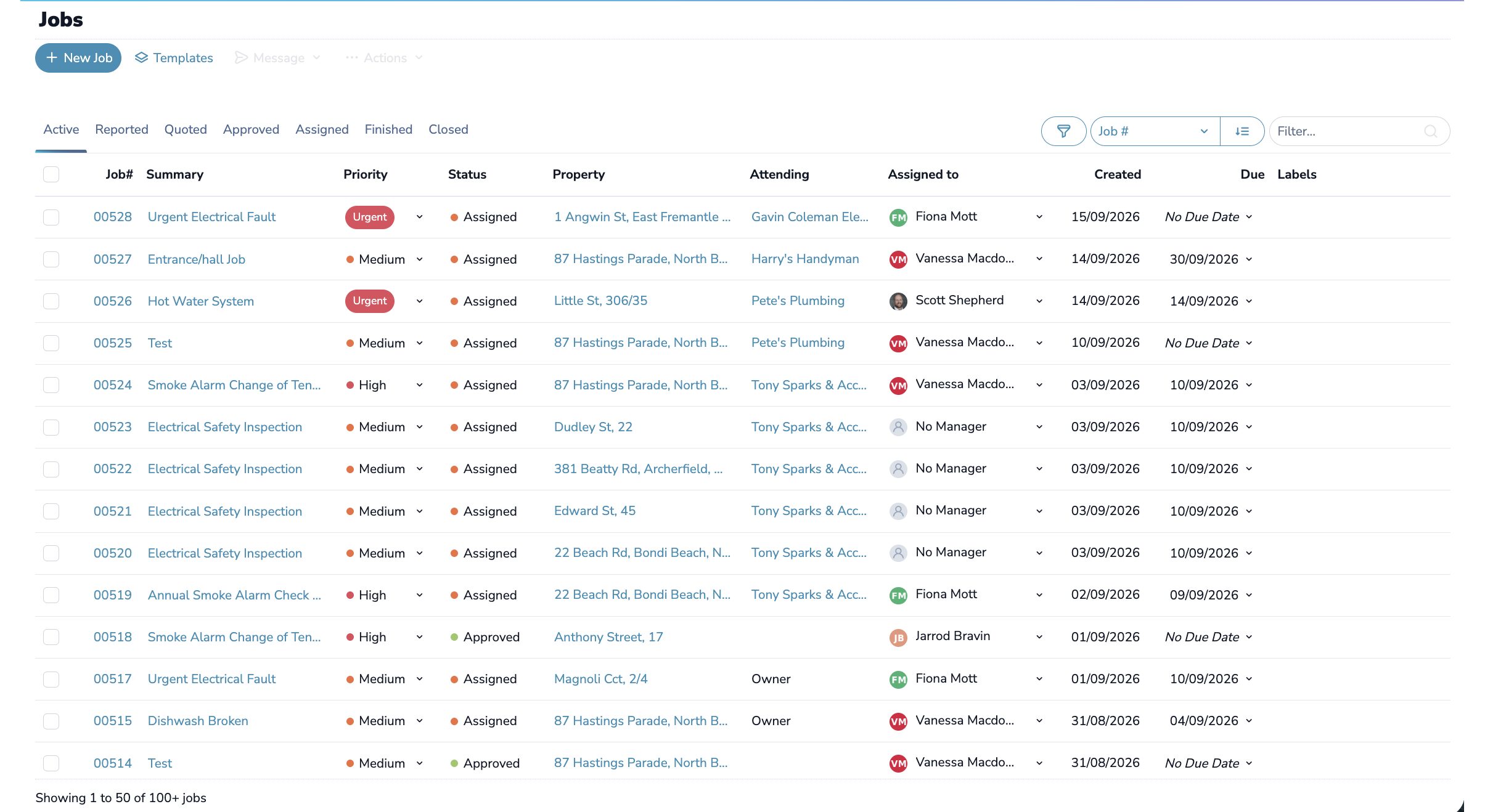 Jobs: Keep every job in one place