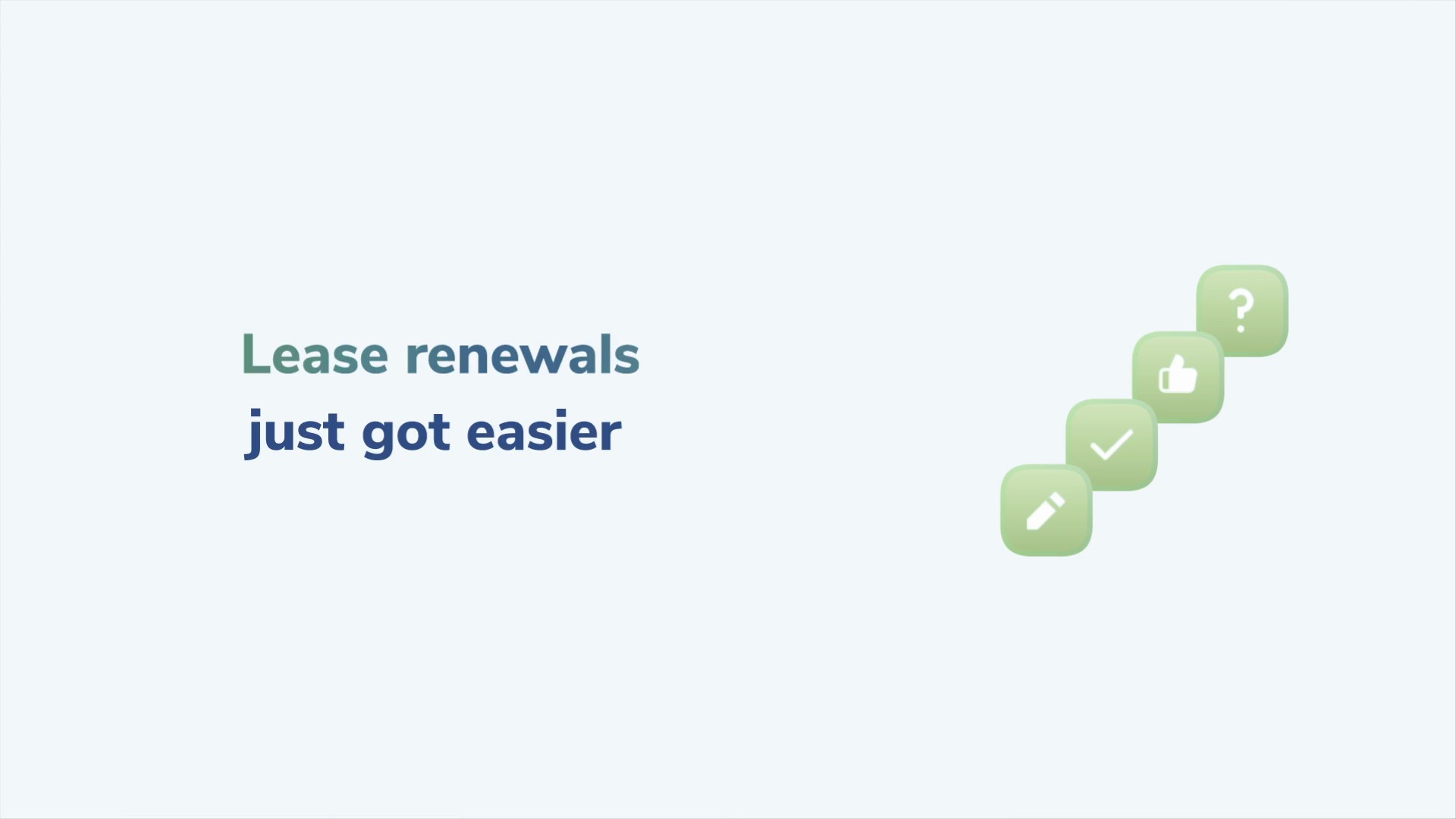 Lease Renewals Feature release