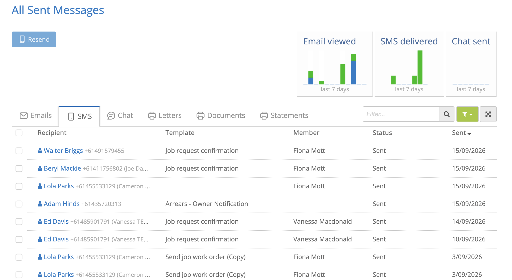 SMS & Inbound SMS: Keep every conversation in context